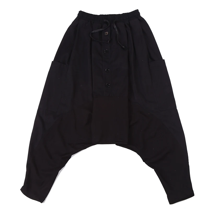 Мужская Уличная одежда в стиле хип-хоп, готические брюки, мужские ...