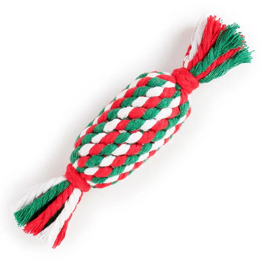 Dog Toy Dog Cotton Rope Knot Ball Grinding Teeth odontoprisis Pet Toys