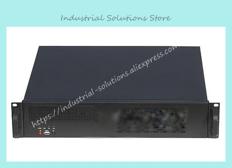 

New 2U-400 Short Exquisite 2U Server Industrial Computer Case