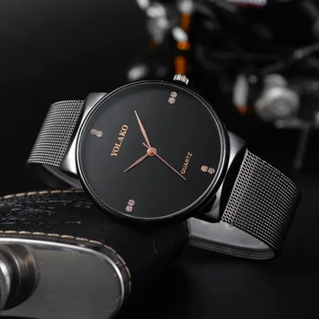 

Mens Watches Top Brand Luxury Ultra-thin Wrist Watch Men Watch Rose Gold Men's Watch Casual Wristwatch Clock Relogio Masculino