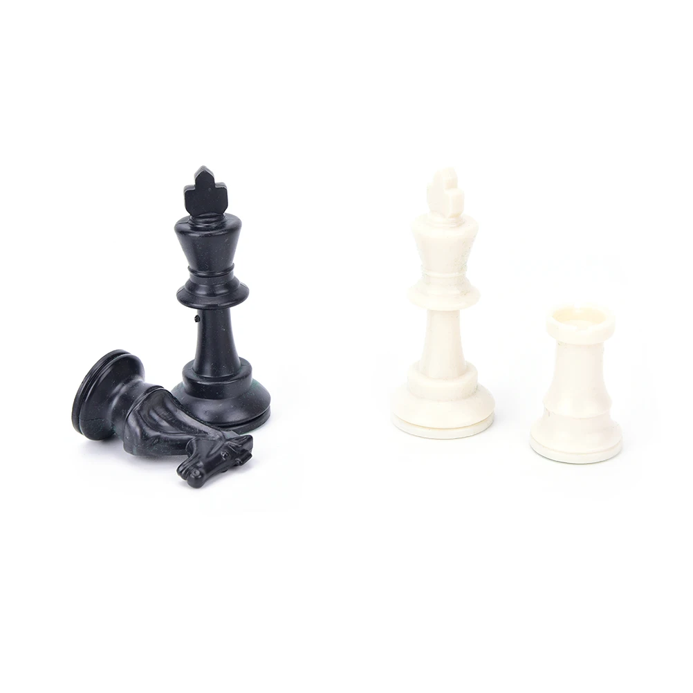 32 шт. средневековой шахматные фигуры/Пластик выполните шахматы с другом играть в шахматы для отдыха 65 мм высота