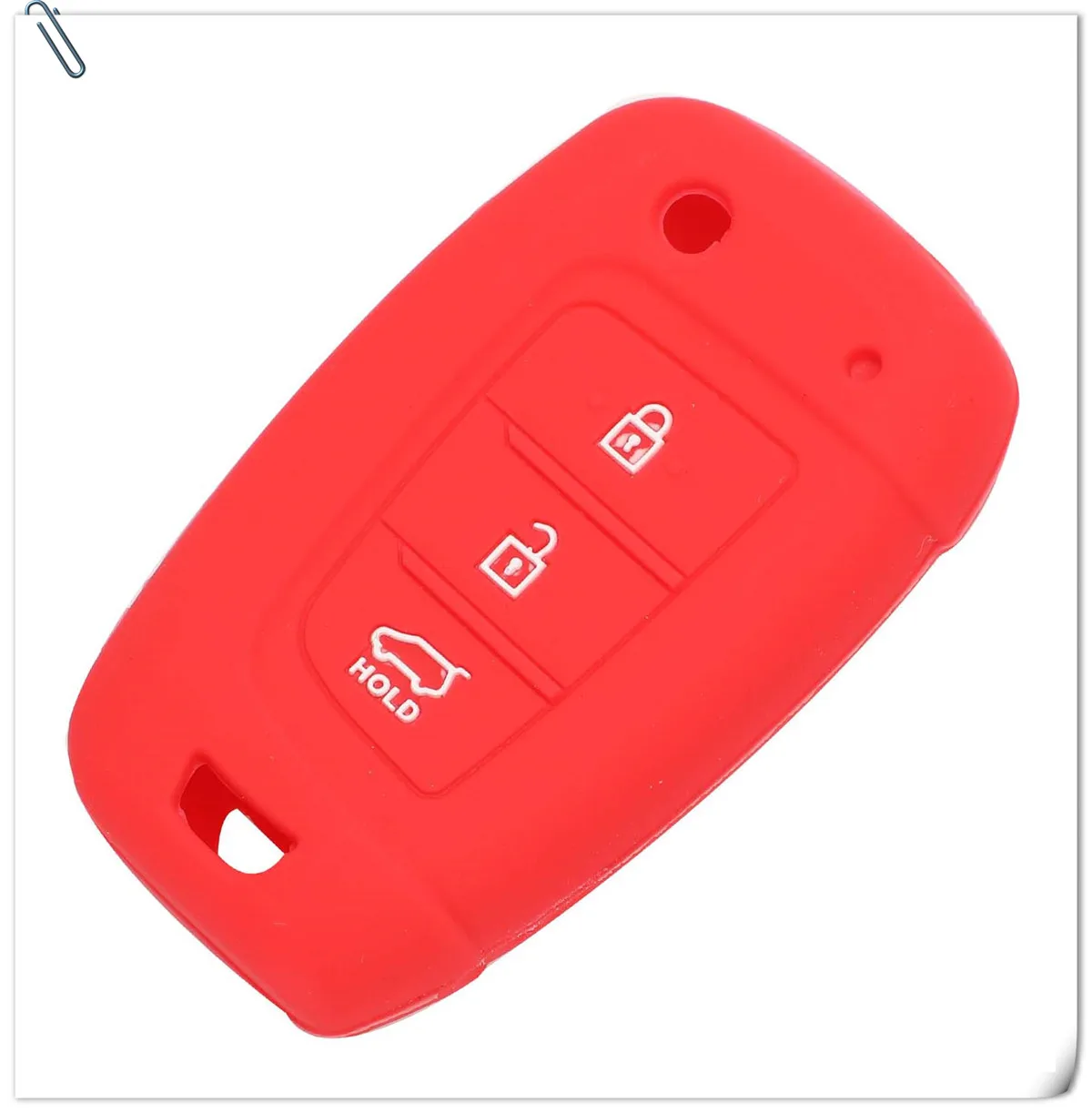 Keyforkess custodia per chiave a vibrazione per auto in Silicone per Hyundai Elantra Solaris 2016 2017 2018 3/4 pulsanti pieghevole coperchio chiave a distanza 10 Keyforkess custodia per chiave a vibrazione per auto in Silicone per Hyundai Elantra Solaris 2016 2017 2018 3/4 pulsanti pieghevole coperchio chiave a distanza -