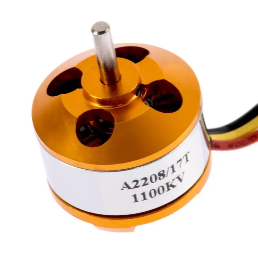

Mini Drone Motor A2208 KV1100 Brushless Electric Motor for RC Fixed Wing 4-Axis Multicopter RC helicopter accessories