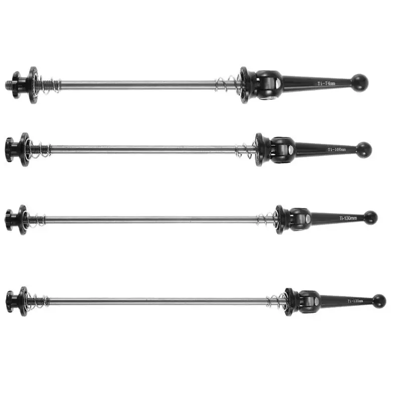 

Ultralight Titanium Black Road Mountain Bike Bicycle Cycling MTB Wheel Hub Skewer Quick Release Axle Bicycle Parts 4 Colors