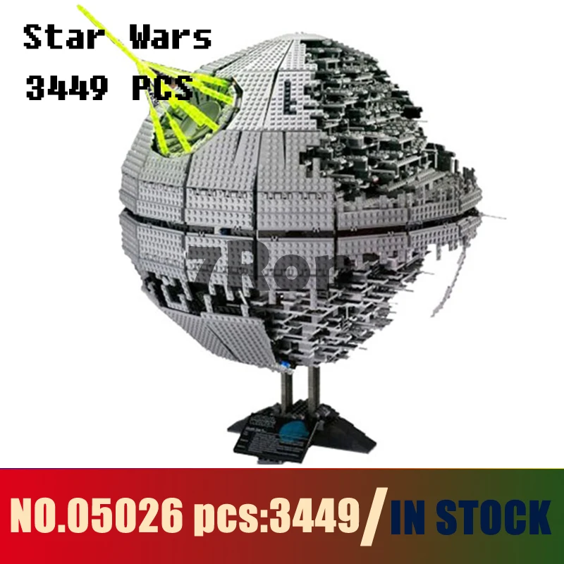 

Models building toy 05026 3449pcs Star Wars UCS Death Star II Building Blocks Compatible with lego 10143 toys & hobbies