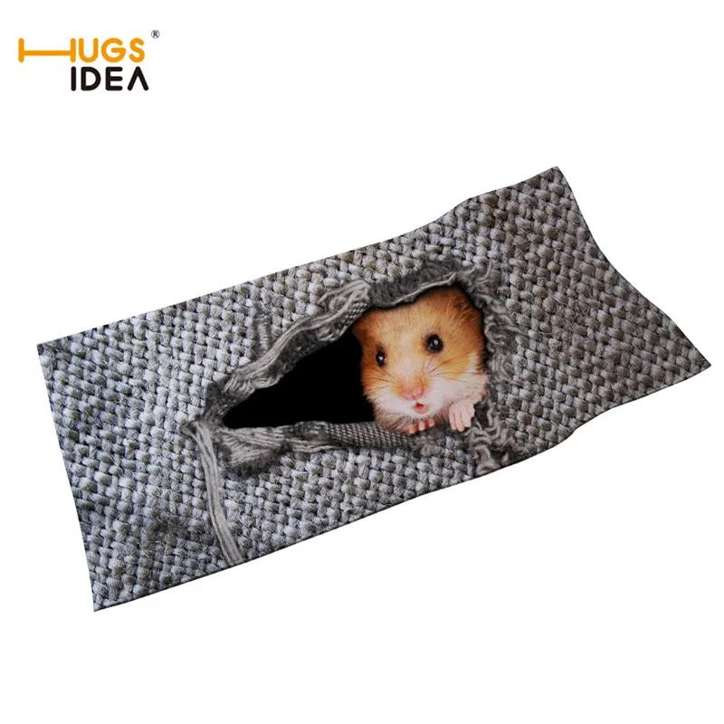 HUGSIDEA прекрасный 3D животного Мышь кошка печать пляжные Полотенца s суперабсорбирующих домашний текстиль Microfibra Toalla для ванны/лица /Spa Полотенца