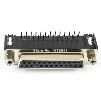 

50 Pcs Per Lot D-SUB 25 Pin Female Right Angle PCB Connector 2 Rows