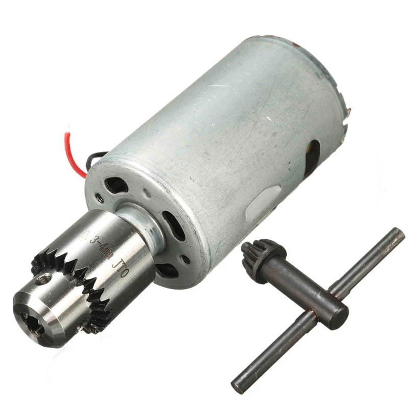 Dc 12V-24V Мини 555 электрическая ручная дрель Высокая мощность 0 3-4 мм Jto патрон для