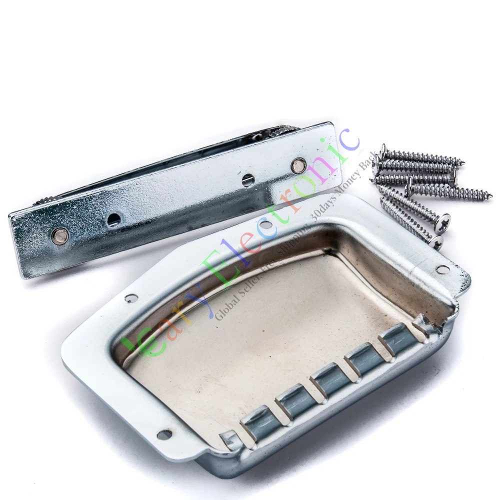 Wholesale and retail 1pc Silver Electronic Guitar Bridge Cover