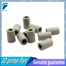10* Solid Polymer Anet Bearing LM8UU Bearing 8mm Shaft VS Drylin RJ4JP-01-08 For Anet Reprap Prusa i3 3D Printer ID 8mm OD 15mm