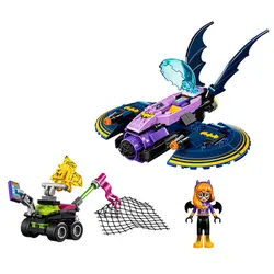 10615 DC Super Hero обувь для девочек batgirl Batjet Chase Building Block Дети DIY Развивающие кирпичи игрушки Совместимые с подарками с 41230