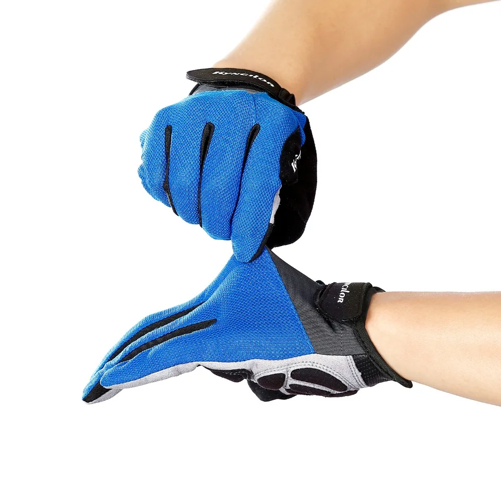 Перчатки для бега на полный палец, перчатки для велоспорта, теплые противоударные велосипедные перчатки с сенсорным экраном, спортивные перчатки для горного велосипеда, шоссейные спортивные перчатки для мужчин и женщин
