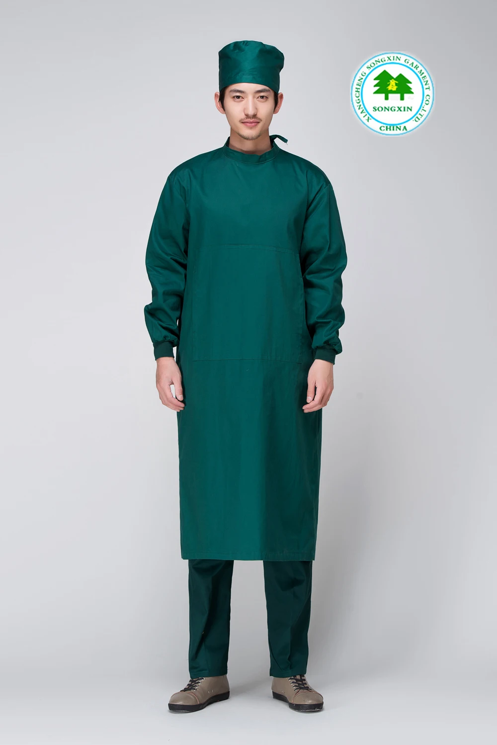 2015 OEM surgical gown surgical outfit scrub set medical nursing doctor