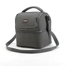 7L font b Lunch b font font b bag b font Portable Insulated Picnic Box 600D