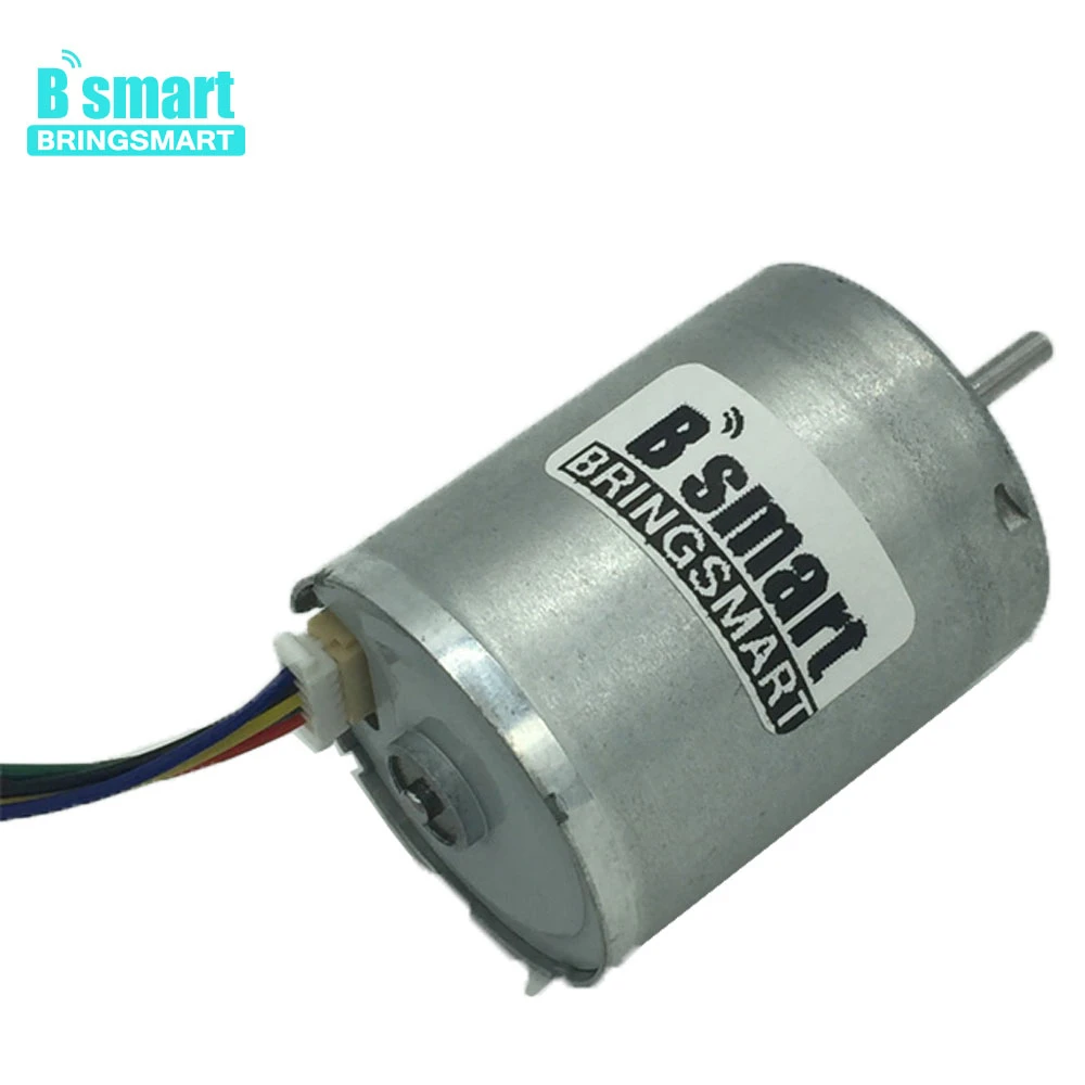 

Bringsmart 12V High Speed BLDC Motor 6000RPM Micro Electric Motor For Brake High Precision Low Noise For DIY Toys R2430