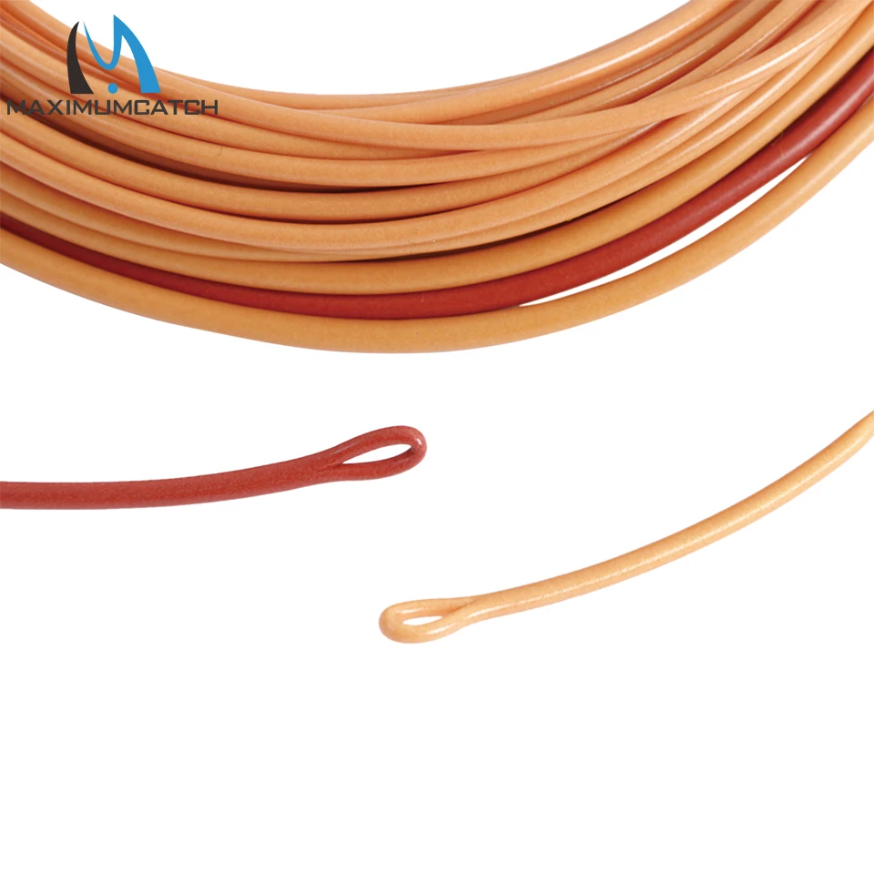 Maximumcatch 36-39FT 440-580gr Scandi اطلاق النار رئيس العائمة صنارة صيد السمك بذبابة الصيد الصناعية مع 2 حلقات ملحومة