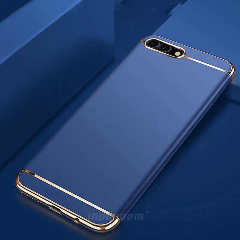 Чехол для Huawei honor 10 задняя крышка роскошные Жесткие защитные чехлы телефонов из