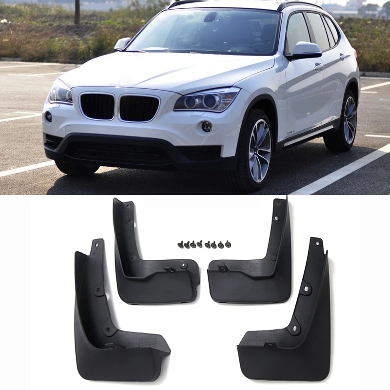 

4pcs Automobiles accessories For BMW X1 E84 2010-2015 Mud Flap fender Splash Guard Mudguard Car styling