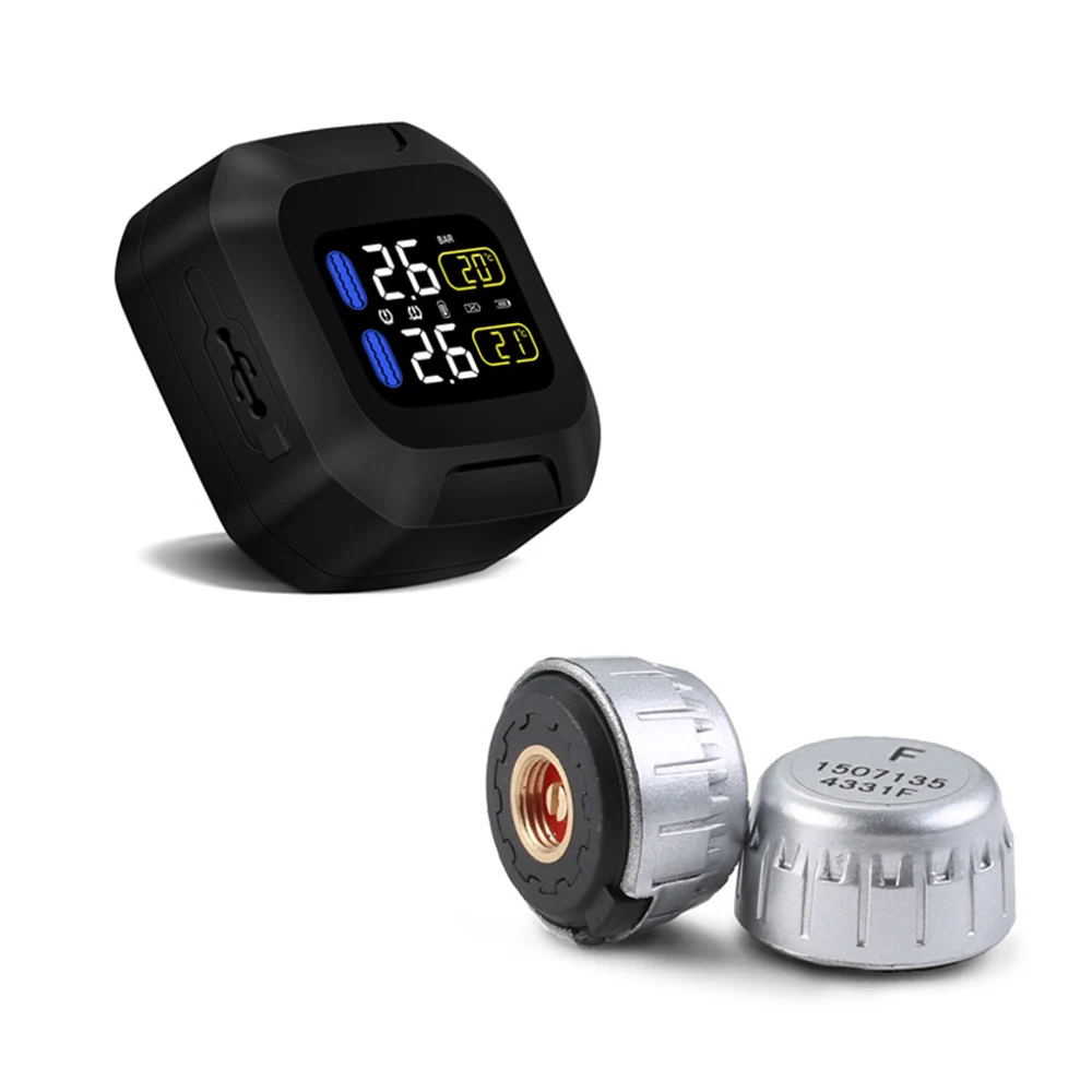 

external tpms for motorcycle motorbike tire pressure monitoring system outside sensor alarm for car car alarm system