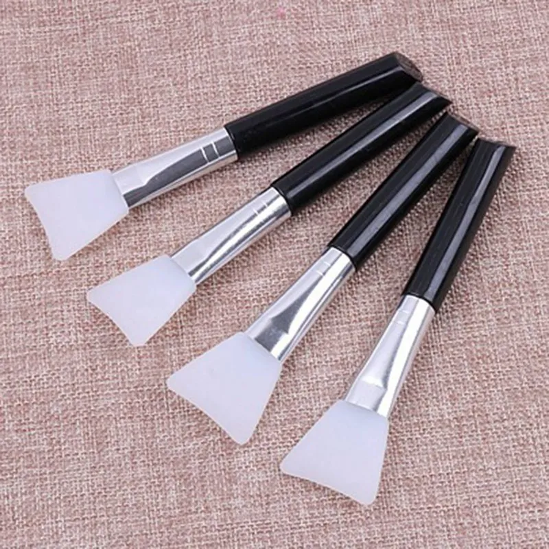 

Silicone Facial Brush Professional Mask Foundation Cream Concealer Eyeshadow Brush Cosmetic Brush Make Up Tool