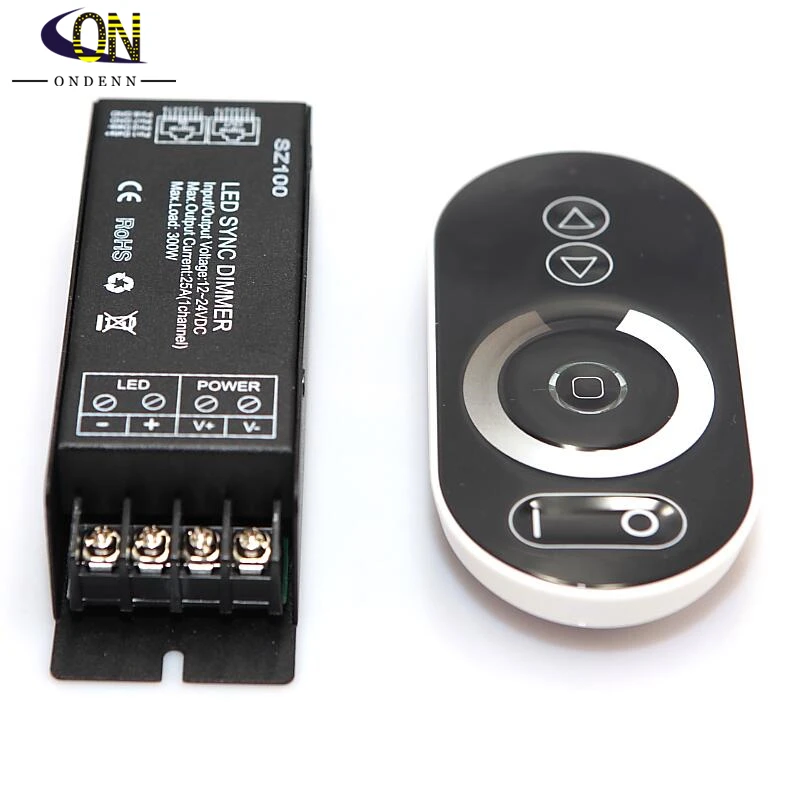 RF Led сенсорный диммер 25A 300W синхронизация SZ100 для led перемешивания света DC12 24V|touch