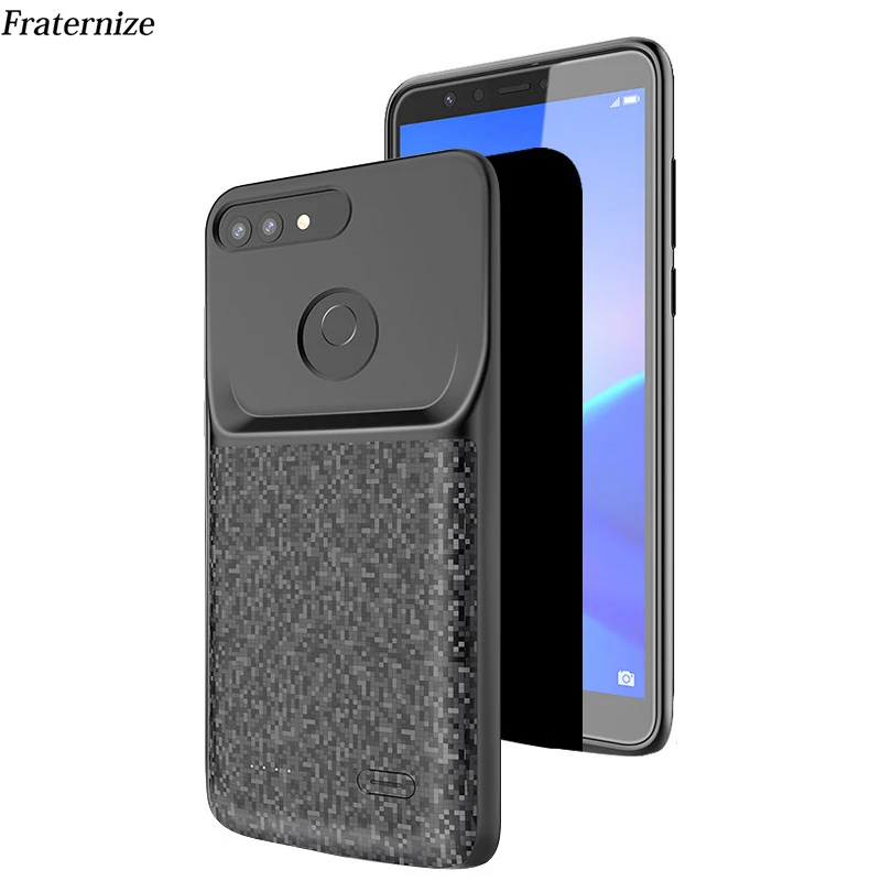 Чехол для аккумулятора Huawei Y7 2018 Prime Honor 7C Силиконовый противоударный чехол