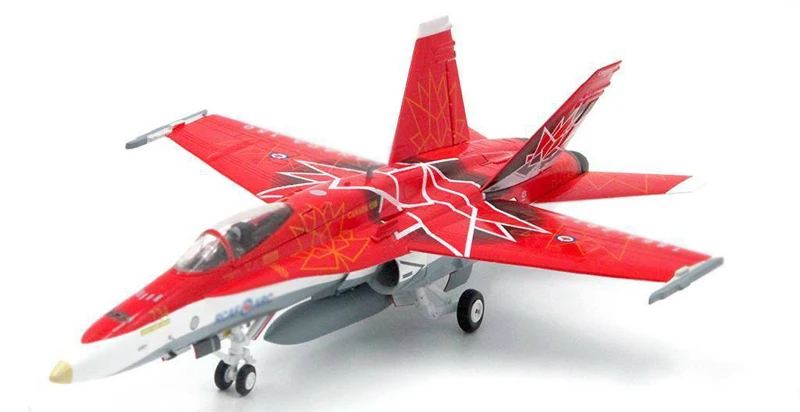 

Excellent JC 1/72 F18 CF-188 Bumblebee Fighter Canadian Air Force Painting for the 150th Anniversary Alloy Collection Model