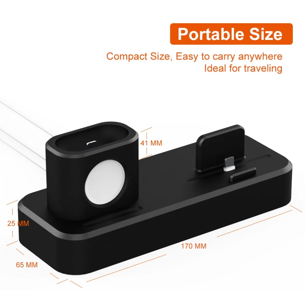 Charging Dock Stand Holder Station for Headphone AirPods IPad Apple Watch i Watch Series 1 2 3 iPhone 10 X 8 7 6 6S Plus