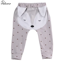 Pudcoco/повседневные штаны с рисунком для новорожденных мальчиков и девочек штаны-шаровары для детей от 0 до 24 месяцев, Helen115