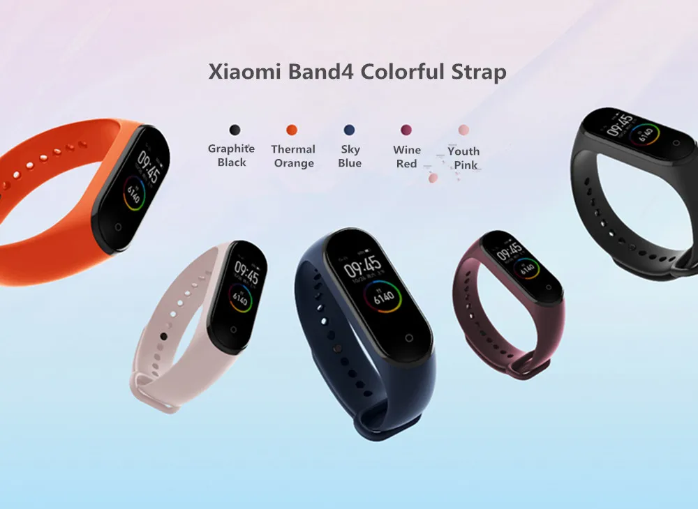 Новое поступление, спортивный браслет mi Band 4, ремешок на запястье для Xiaomi mi band 3 4, спортивный браслет для mi band 3 4, смарт-браслет