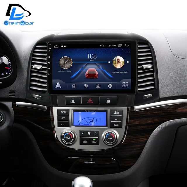 $US $110.40 android 9.0 car gps multimedia video radio player in dash for HYUNDAI Santa fe santafe 2005-2012 ye