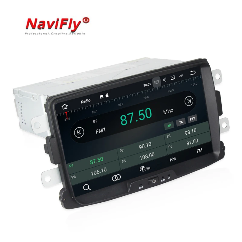 Discount 4GB+32GB Android 8.0 car dvd radio for Lada Xray 2/ RENAULT Dacia/Duster/Logan/Sandero car gsp system multimedia player 8" HD 3