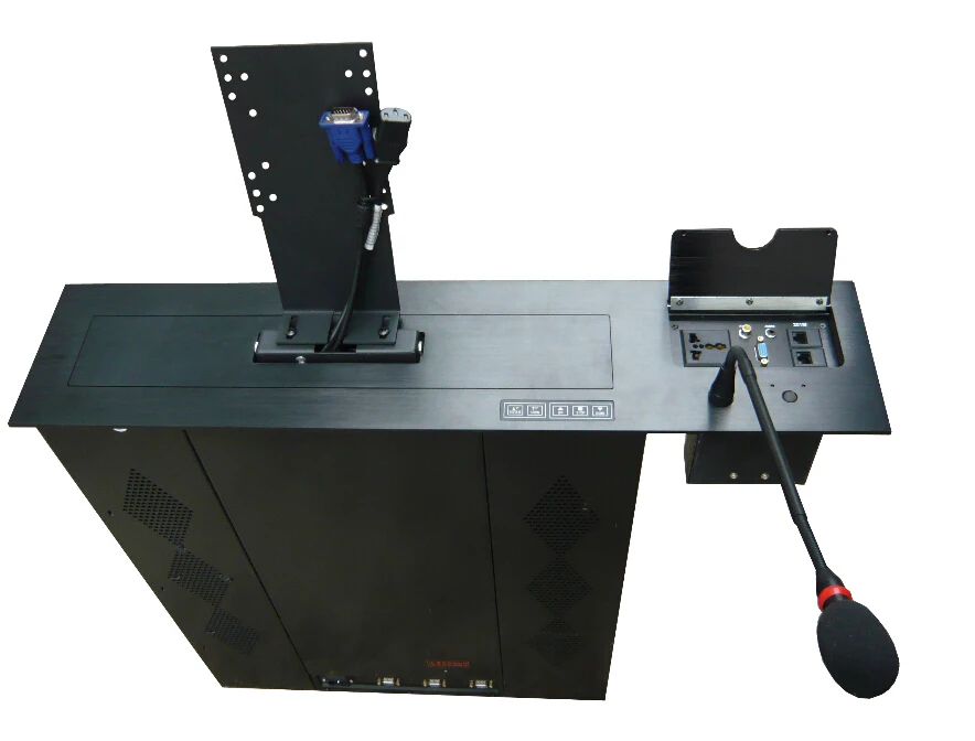 LCD lift with lip socket