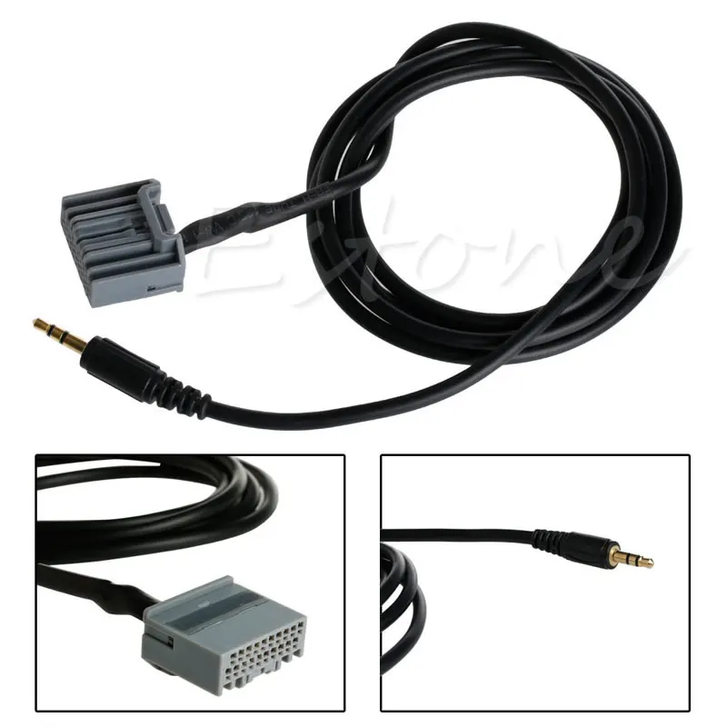 

New 3.5mm Audio Car GPS Cable AUX Adapter For Honda Civic 2006-2013 Input Connector