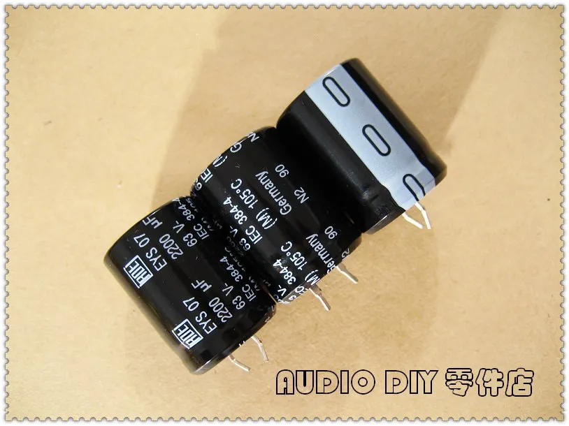 

1 шт/10 шт EYS серии 2200 мкФ 63V 63v2200uf электролитический конденсатор