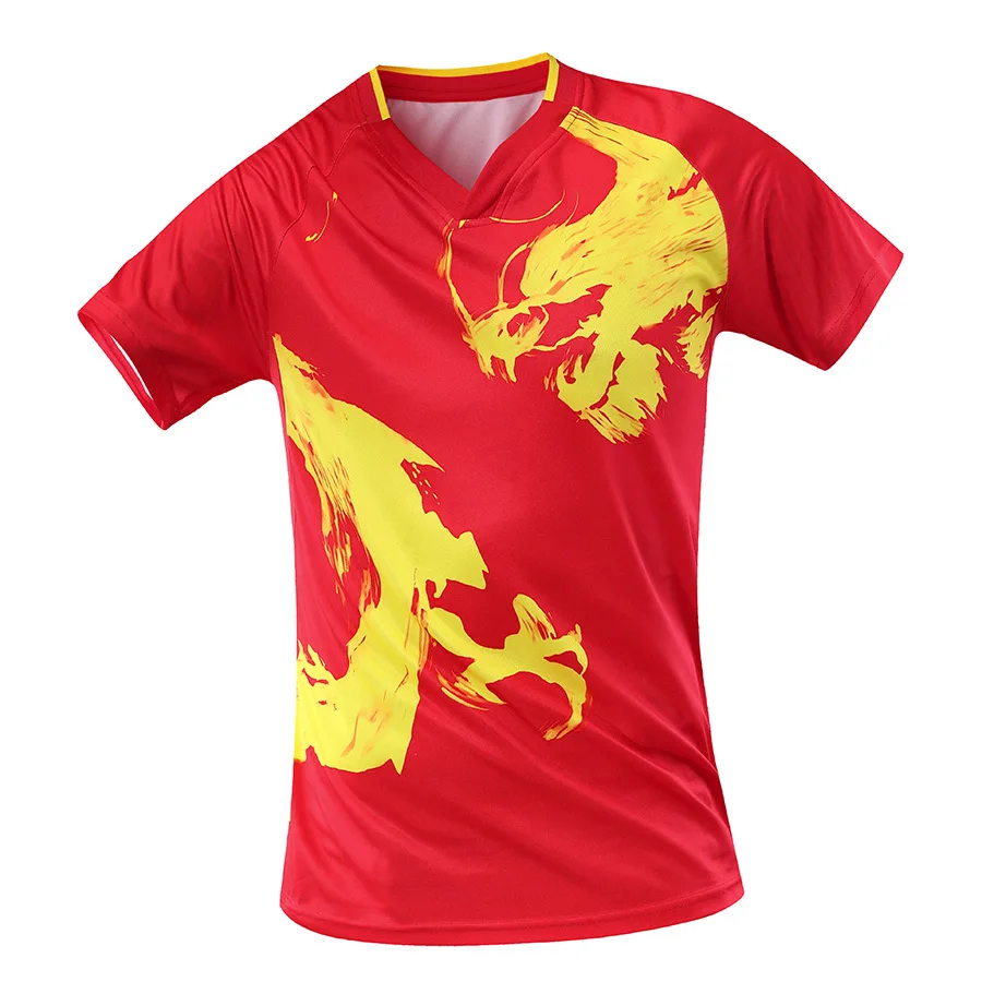 

2019 New CHINA Table Tennis shirts Men /Women , sports Table Tennis clothes , ping pong tshirts , Sport shirts