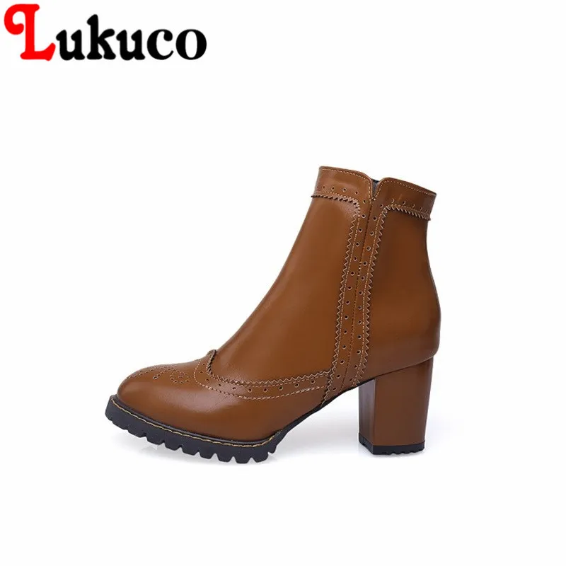 

2017 concise and Retro style Round Toe shoes big size 34 to 47 Winter Boots high quality low price super bargain women boots