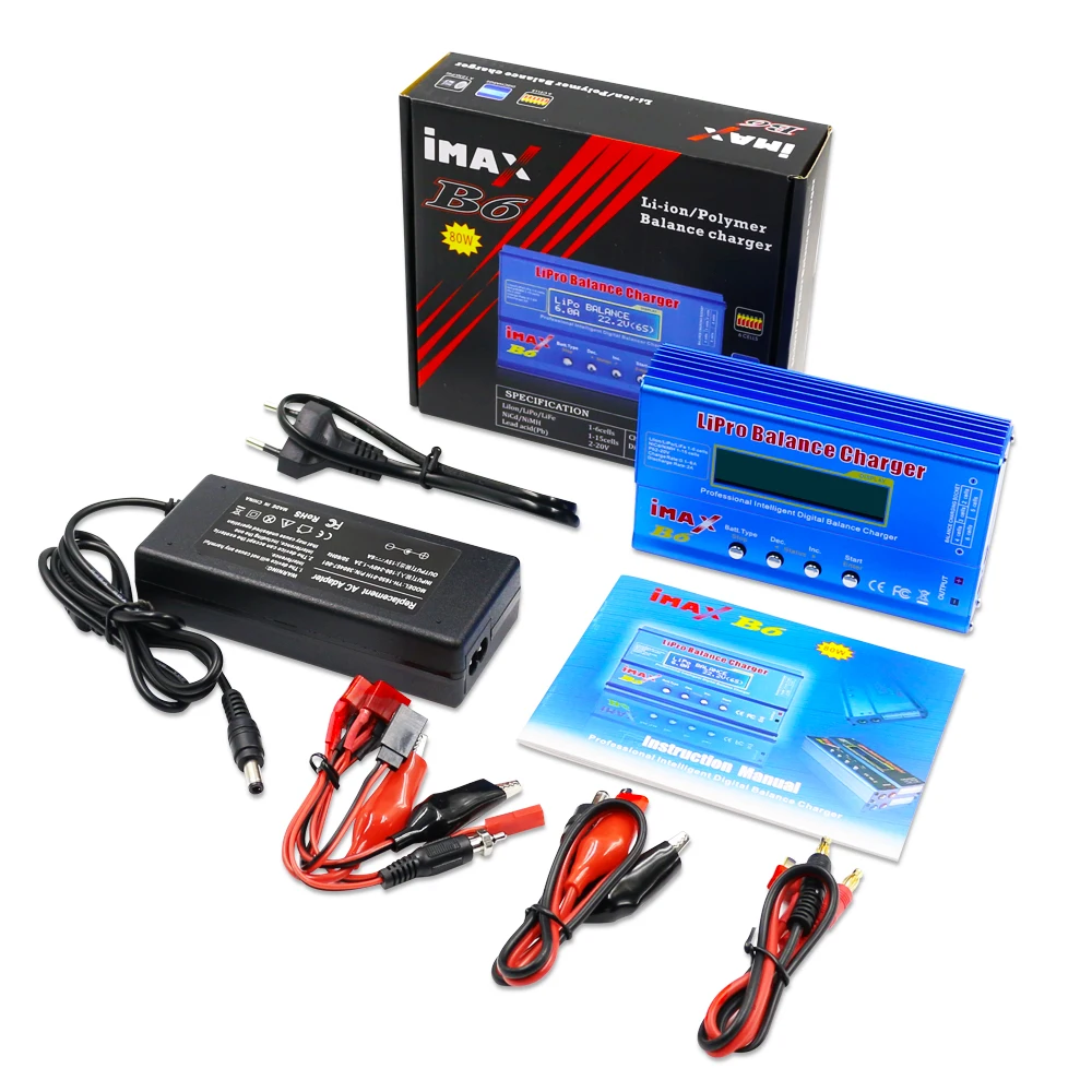 Горячая продажа HTRC iMAX B6 80 Вт 6A зарядное устройство для аккумулятора Lipo NiMh Li Ion Ni Cd