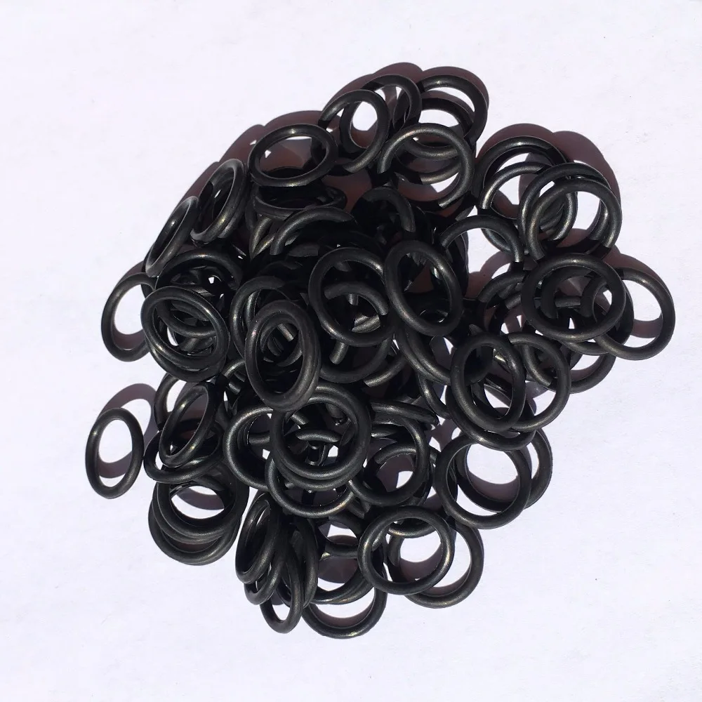 50PCS Rubber O ring Gaskets ID8.5 8.75 9 9.5 10 10.6 11 11.2 11.8 12.5