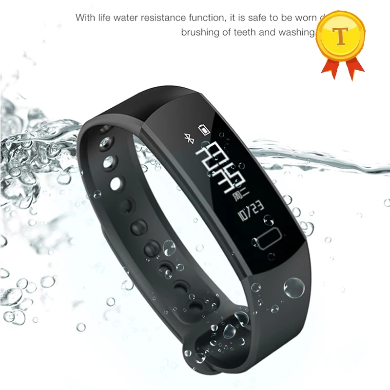 Buy waterproof swim Smart bracelet heart rate monitor