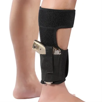 

New Outdoor Concealed Ankle Holster for Compact Pistols ankle Handgun Holster Adjustable Elastic Wrap Ankle Carry Gun Holster