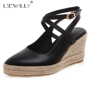 

Lsewilly High Heels Sandals for Women Wedges Shoes Woman Platform Shoes Closed toe Summer Gladiator Sandal Shoes Footwear K30