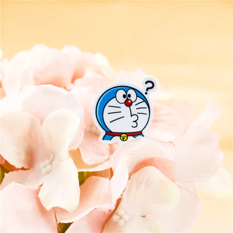 40 шт. креативные милые самодельные наклейки doraemon kawaii красивые декоративные