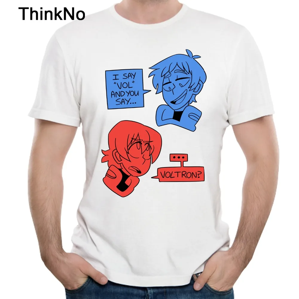 

2018 New Arrival Popular VOLTRON Tees Casual Fashion Top design Man Women Cartoon Tee Shirt