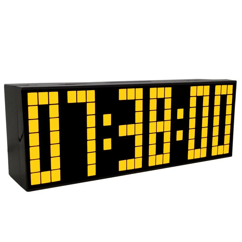  Big Digit LED Display Multi-function Bedroom Alarm Clock Desk Clock Table Clock With Soft Night Lig - 32533882798