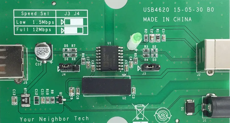 USB4620 USB изолятор ADUM4160 типа фотоэлектрический изоляции защитная пластина изолятор