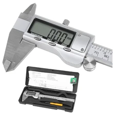 Wholesale prices LIXF-Metal 6-Inch 150mm Stainless Steel Electronic Digital Vernier Caliper Micrometer Measuring