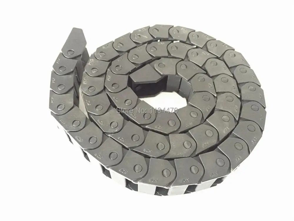 1 шт./лот 15x20 мм R28 пластиковая кабельная цепная проволока Перевозчик с концевой разъем 15 мм x 20 мм L1000mm 4" для 3D фрезерный станок с ЧПУ