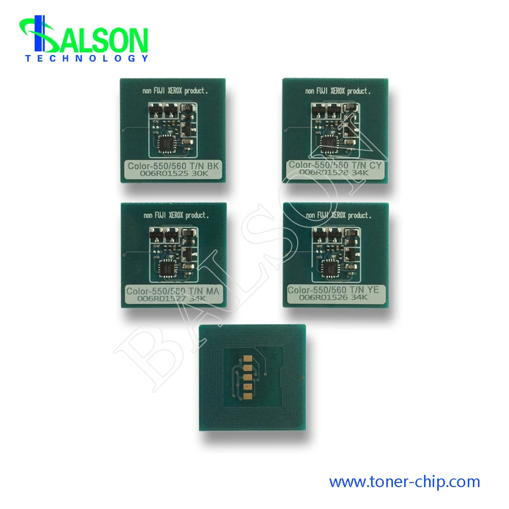 

Free shipping toner chip for xerox color 550 560 cartridge reset metered chip 006R01521 006R01524 006R01523 006R01522