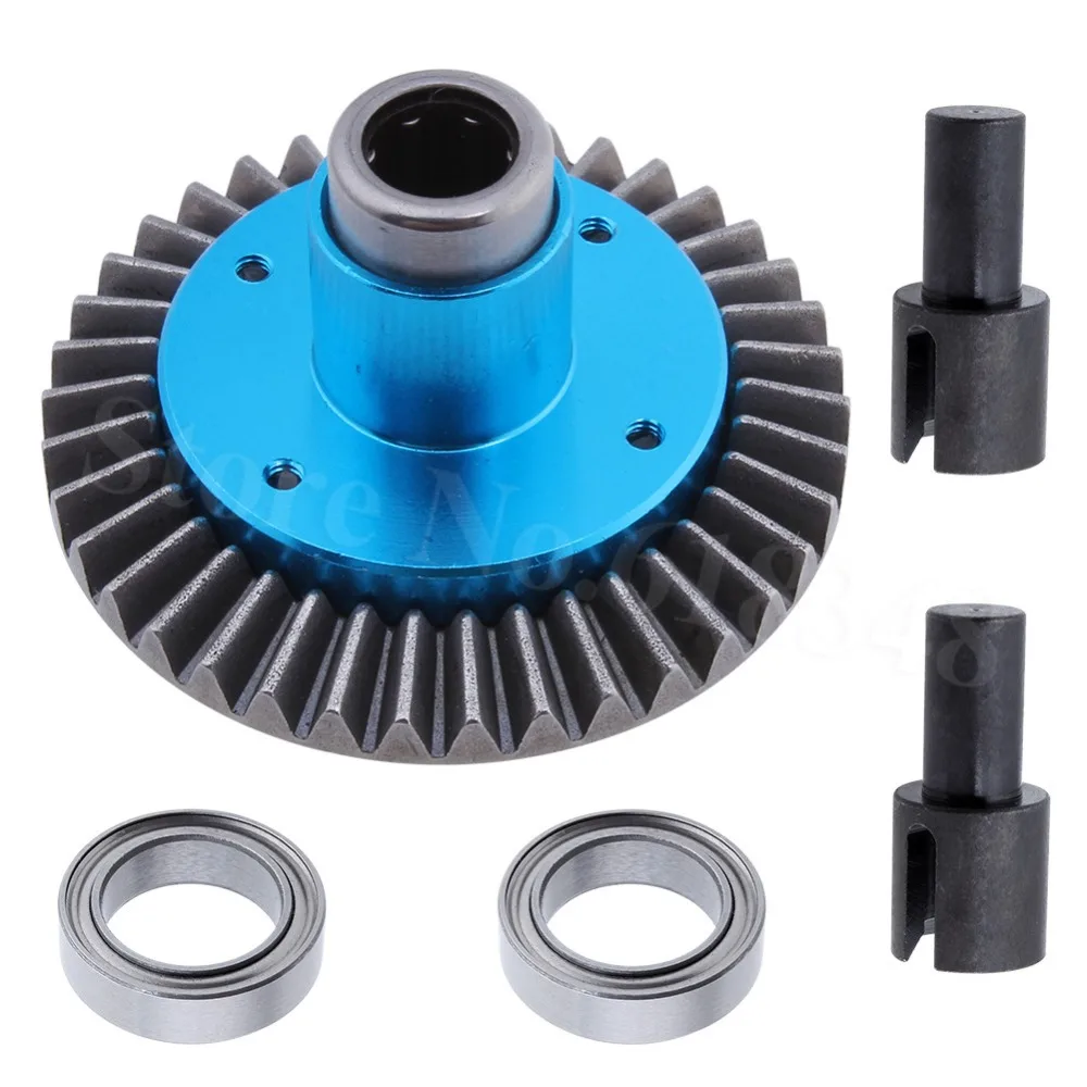 Металлический HSP 02024 алюминиевый односторонний Diff Gear полный 1/10 обновления частей